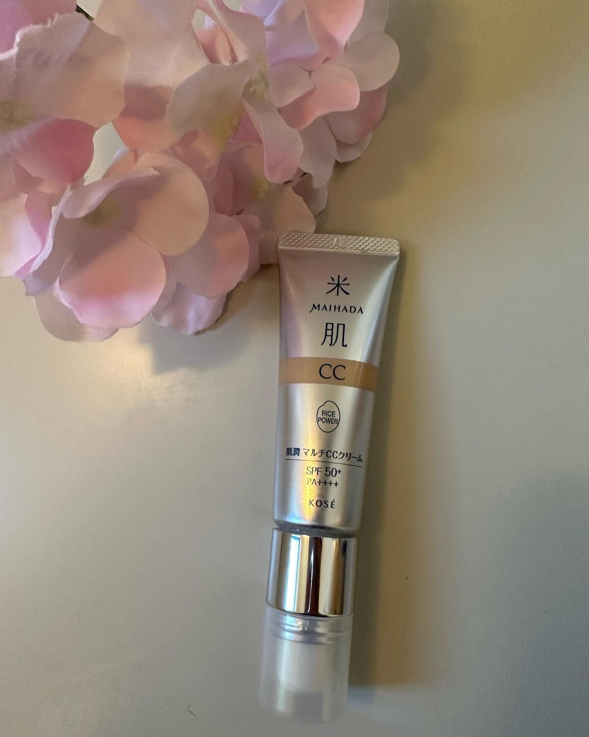 肌潤 マルチCCクリーム/米肌/CCクリームを使ったクチコミ(1枚目)