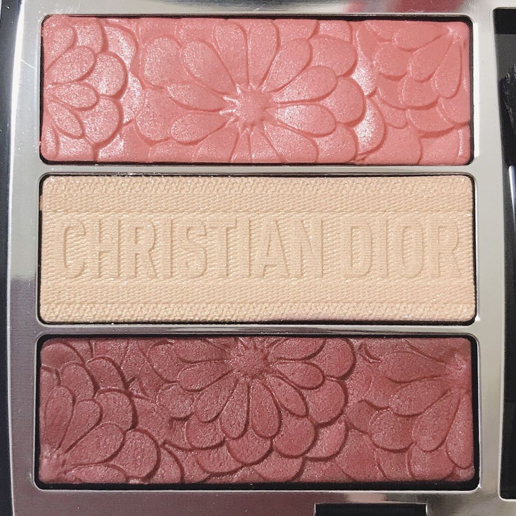 トリオ ブリック パレット＜ピュア グロウ＞/Dior/アイシャドウパレットを使ったクチコミ（2枚目）