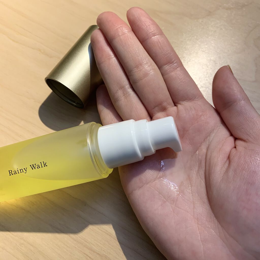 ウカヘアオイルレイニーウォーク/uka/ヘアオイルを使ったクチコミ（2枚目）