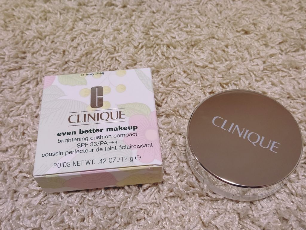 イーブン ベター フルカバレッジ クッション コンパクト 50/CLINIQUE/クッションファンデーションを使ったクチコミ(1枚目)