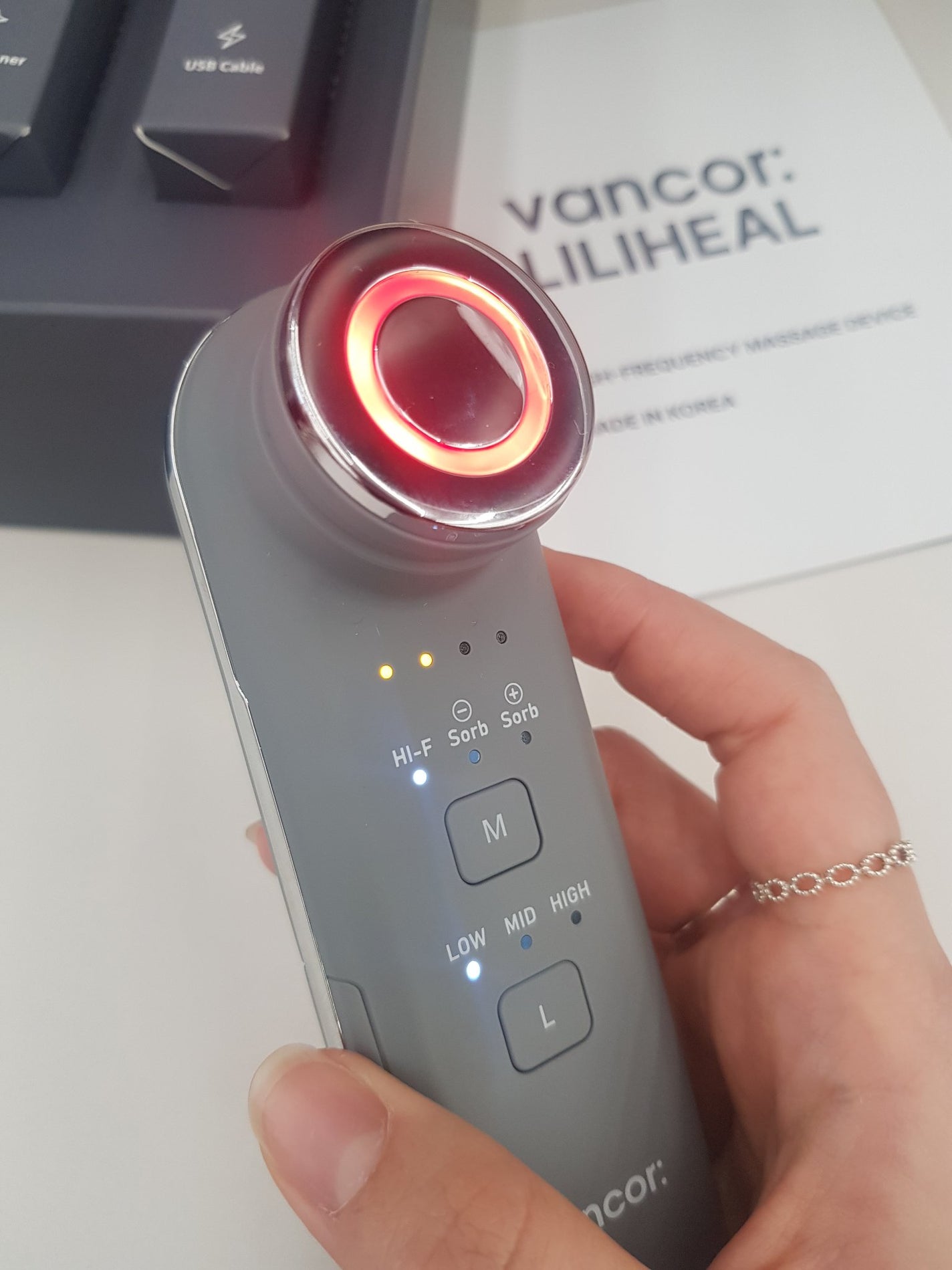 リリヒル美顔器/vancor(バンコル)/美顔器・マッサージを使ったクチコミ(1枚目)