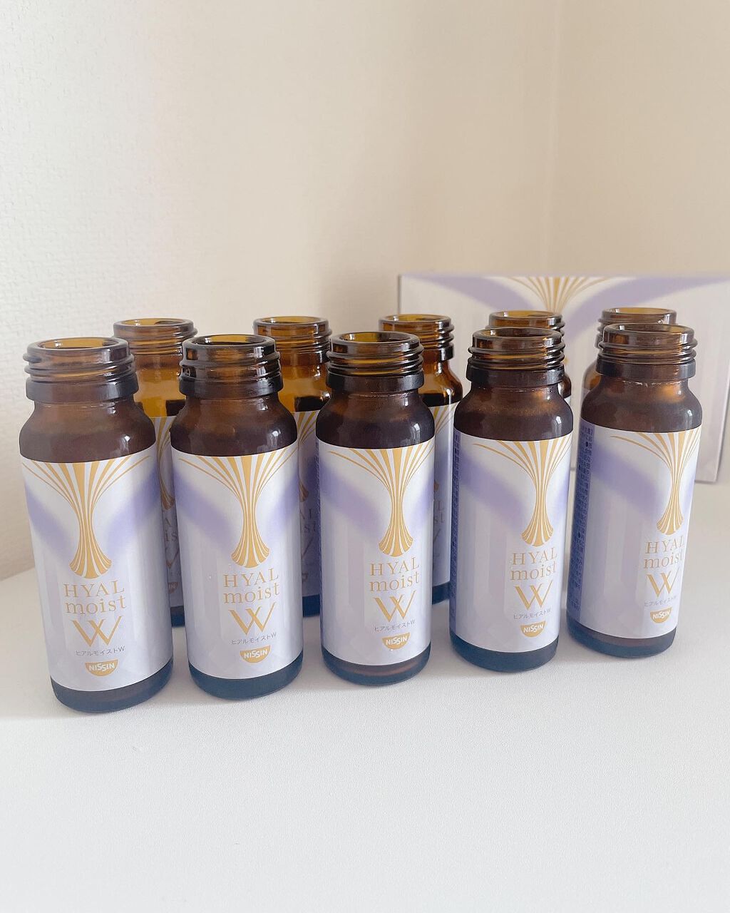 ヒアルモイスト W/日清食品/美容ドリンクを使ったクチコミ(4枚目)