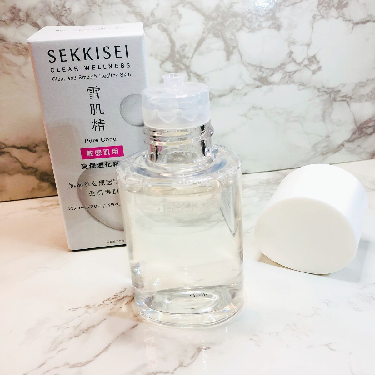 クリアウェルネス ピュア コンク 125ml/雪肌精/化粧水を使ったクチコミ（2枚目）