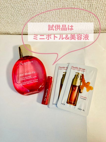 フィックス メイクアップ/CLARINS/ミスト状化粧水を使ったクチコミ(5枚目)