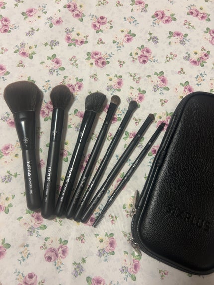 ブラックメイクブラシ8本セット-Dawnシリーズ/SIXPLUS/メイクブラシを使ったクチコミ(1枚目)