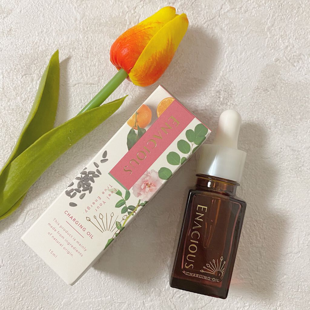 チャージングオイル/エナシャス/フェイスオイルを使ったクチコミ（1枚目）