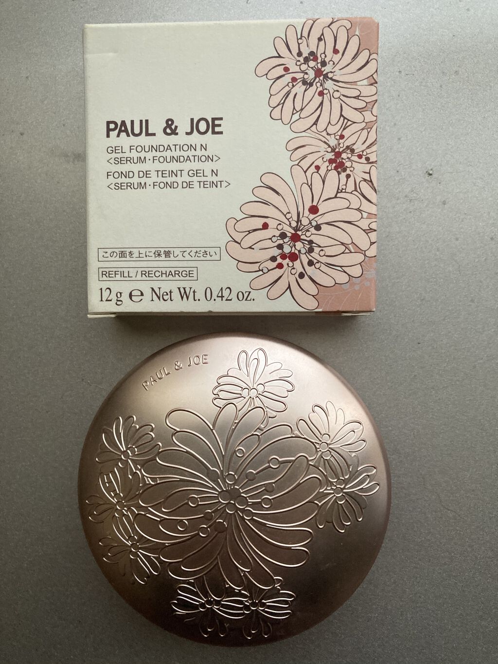 エクラタン ジェル ファンデーション N 102/PAUL & JOE BEAUTE/クリーム・エマルジョンファンデーションを使ったクチコミ（1枚目）