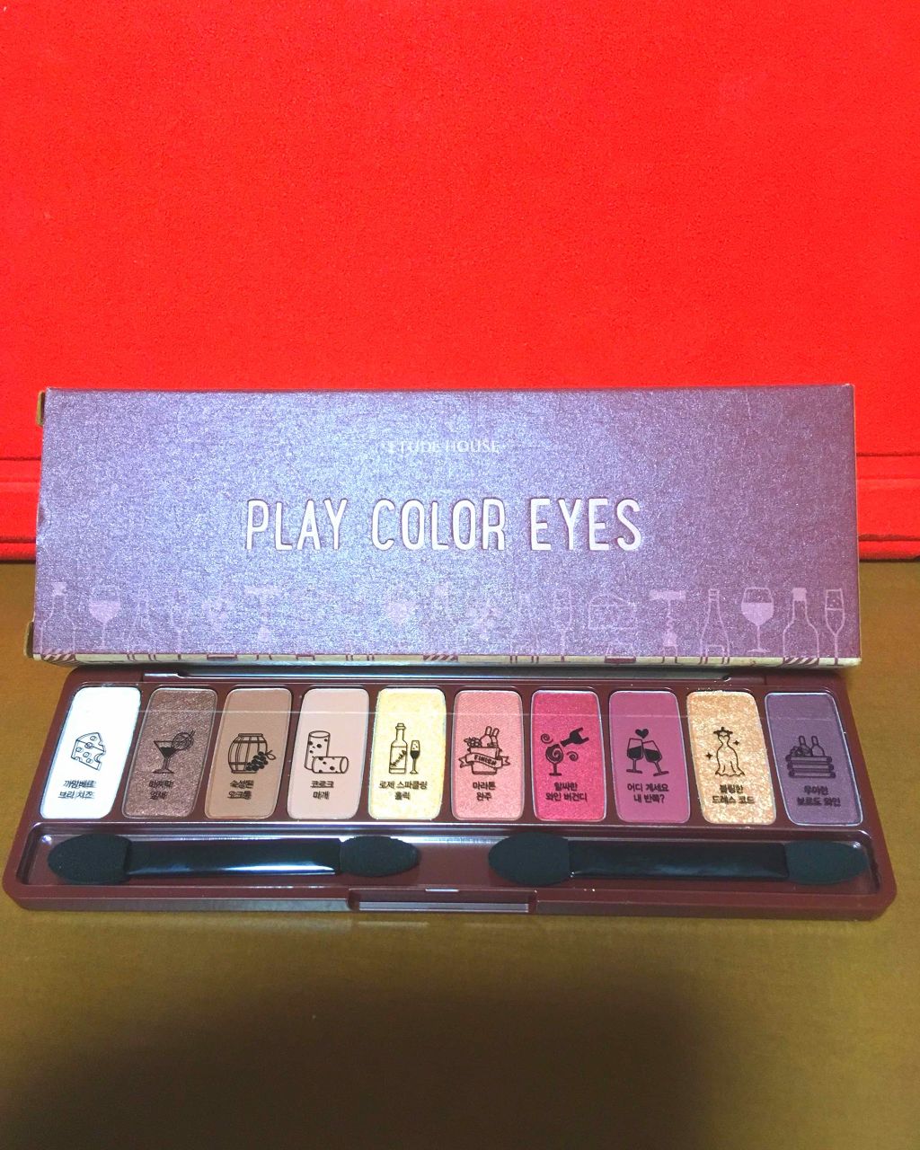 プレイカラー アイシャドウ/ETUDE/アイシャドウパレットを使ったクチコミ（1枚目）