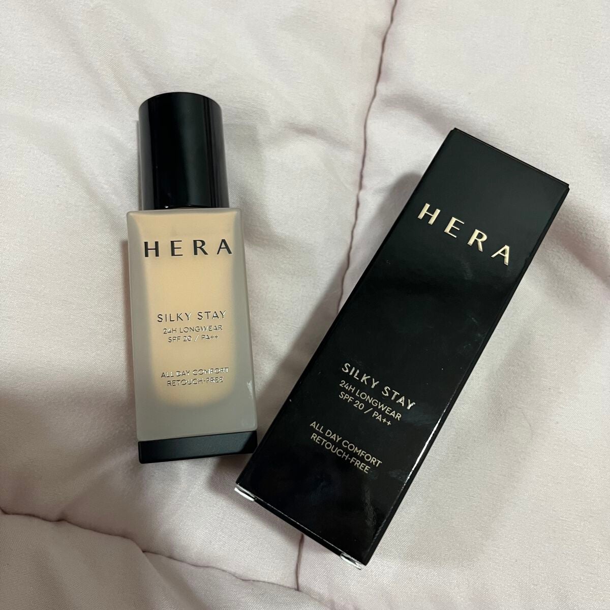 シルキーステイファンデーション/HERA/リキッドファンデーションを使ったクチコミ(1枚目)