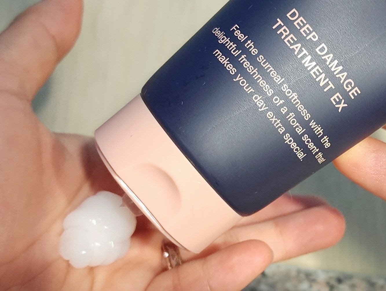 ディープダメージトリートメントEX/UNOVE/洗い流すヘアトリートメントを使ったクチコミ(2枚目)