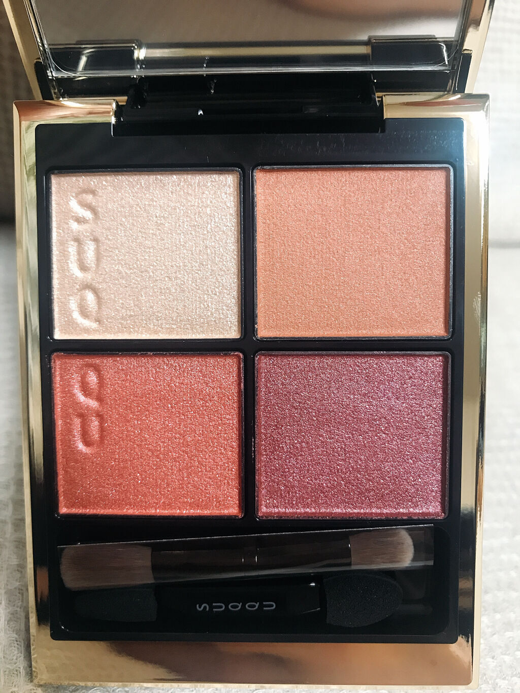 シグニチャー カラー アイズ/SUQQU/アイシャドウパレットを使ったクチコミ（2枚目）