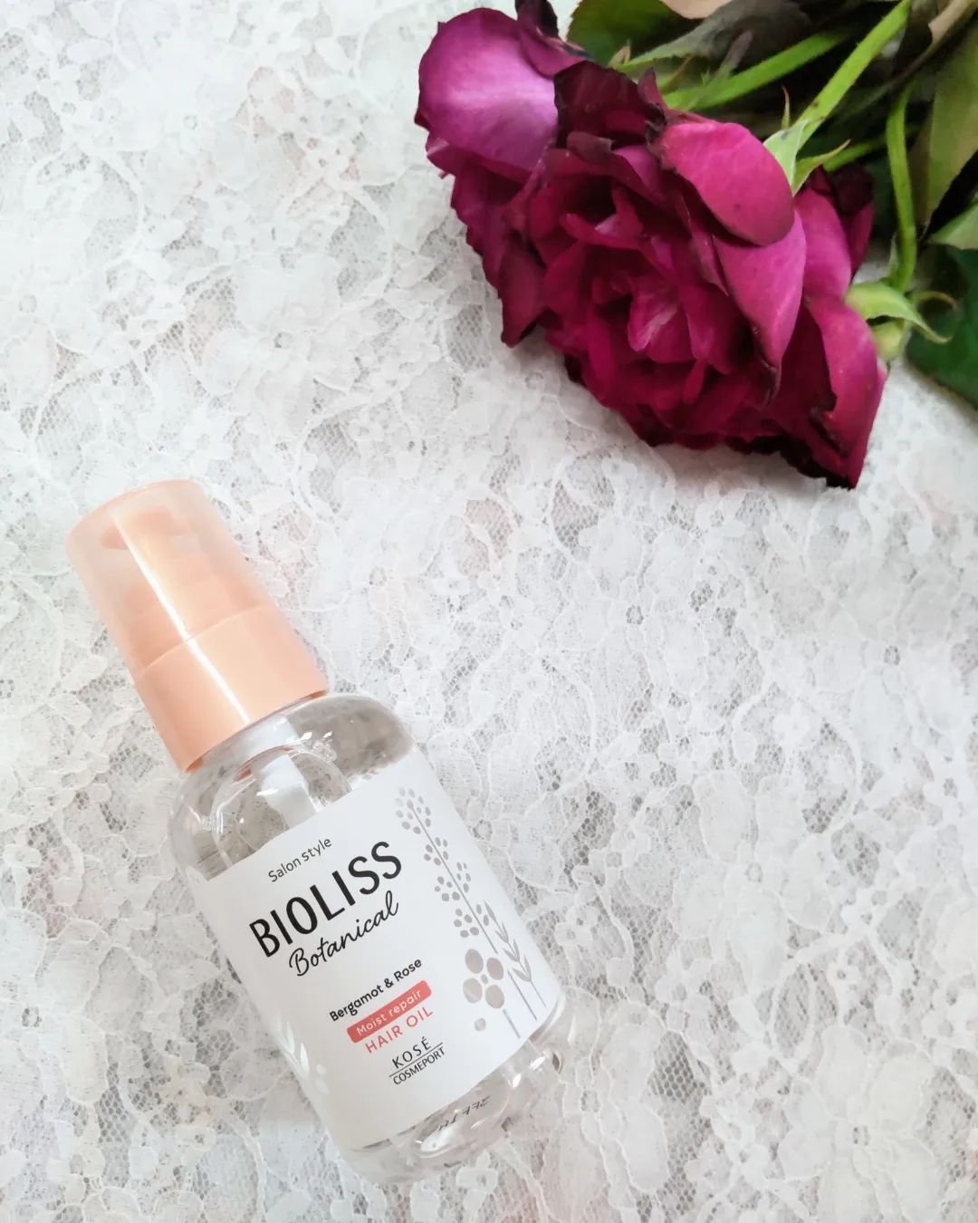 ボタニカル モイスト リペア ヘアオイル/SSビオリス/ヘアオイルを使ったクチコミ（2枚目）