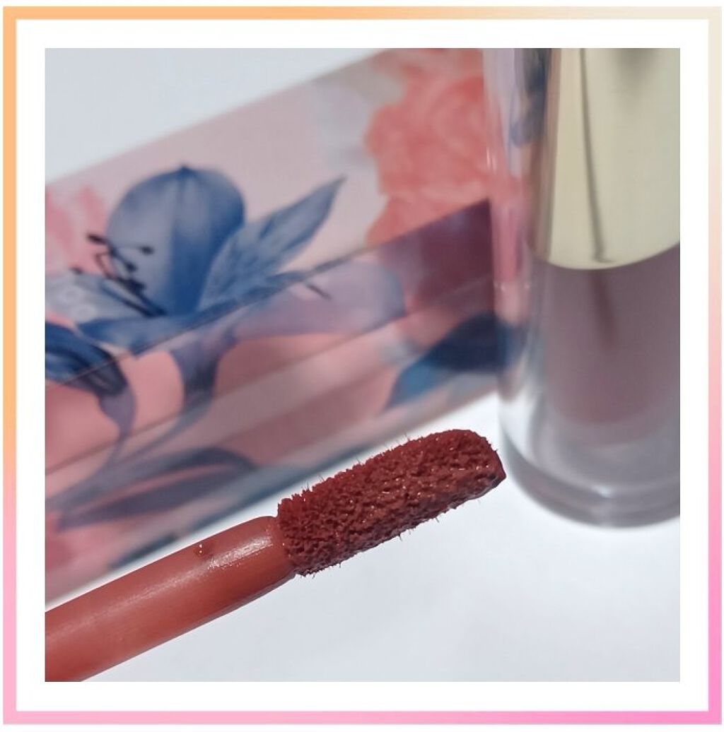 タトゥーベルベットティント #24 ピットアパット/フォレンコス/リップティントを使ったクチコミ（2枚目）