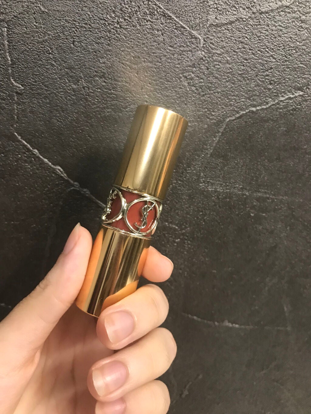 ルージュ ヴォリュプテ シャイン/YVES SAINT LAURENT BEAUTE/口紅を使ったクチコミ(1枚目)