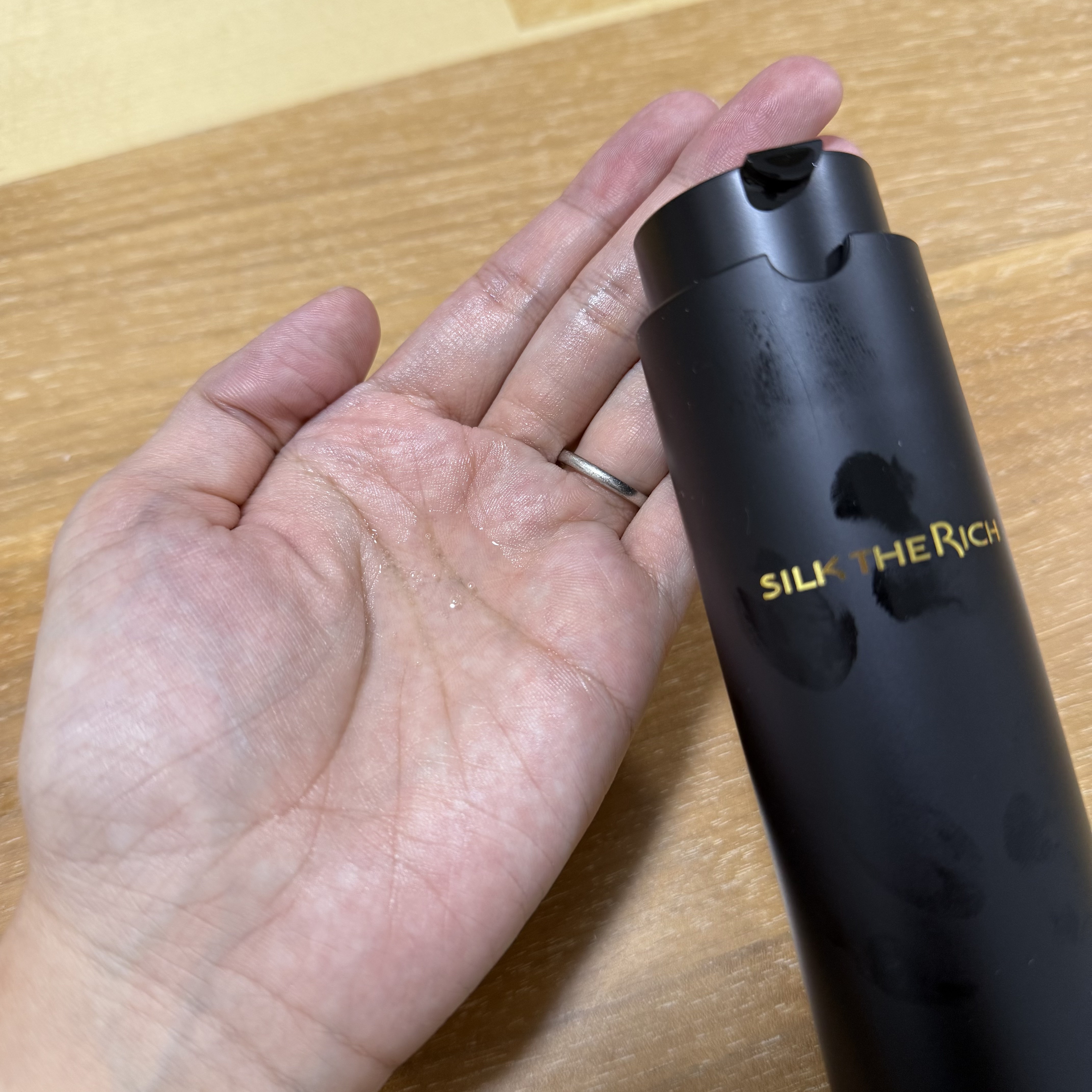 SILK THE RICH ヘアオイルMNM/SILK THE RICH/ヘアオイルを使ったクチコミ（2枚目）