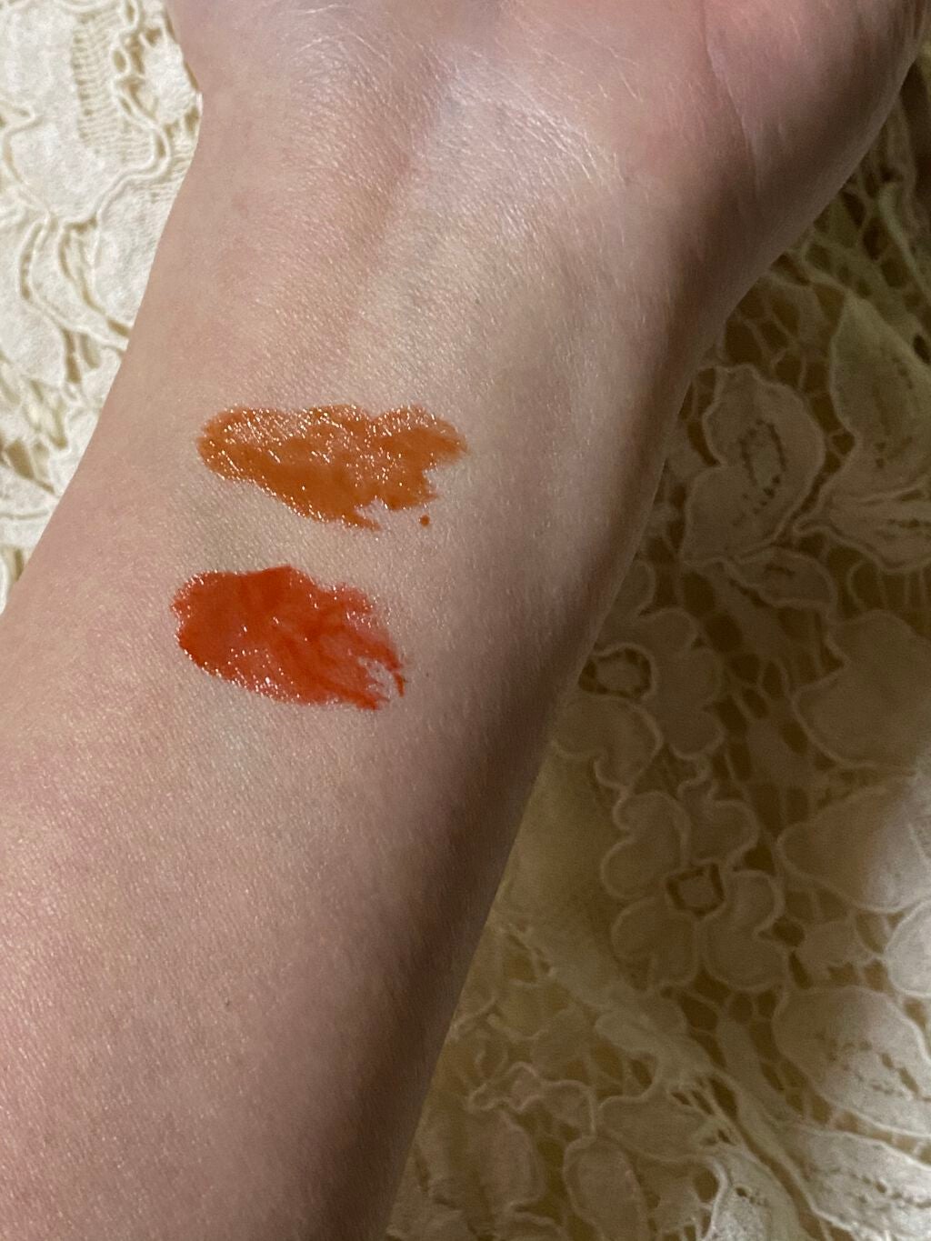 ルージュ ピュールクチュール ヴェルニ ウォーターグロウ/YVES SAINT LAURENT BEAUTE/口紅を使ったクチコミ(3枚目)