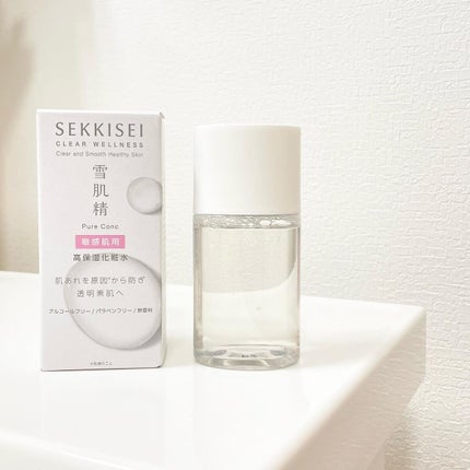 クリアウェルネス ピュア コンクSS/雪肌精/化粧水を使ったクチコミ(1枚目)