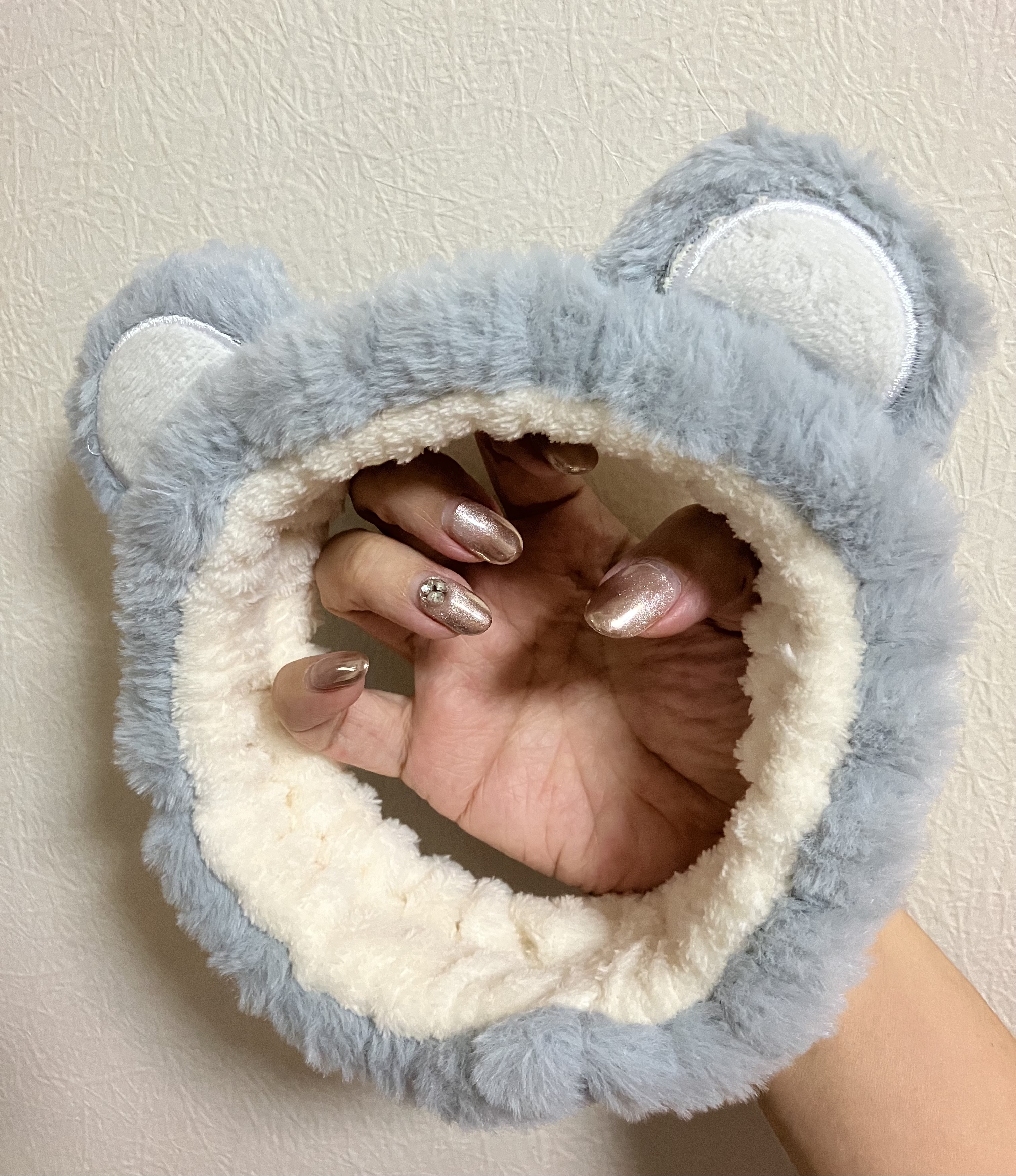 にゃんこヘアターバン/DAISO/ヘアアクセサリーを使ったクチコミ（2枚目）