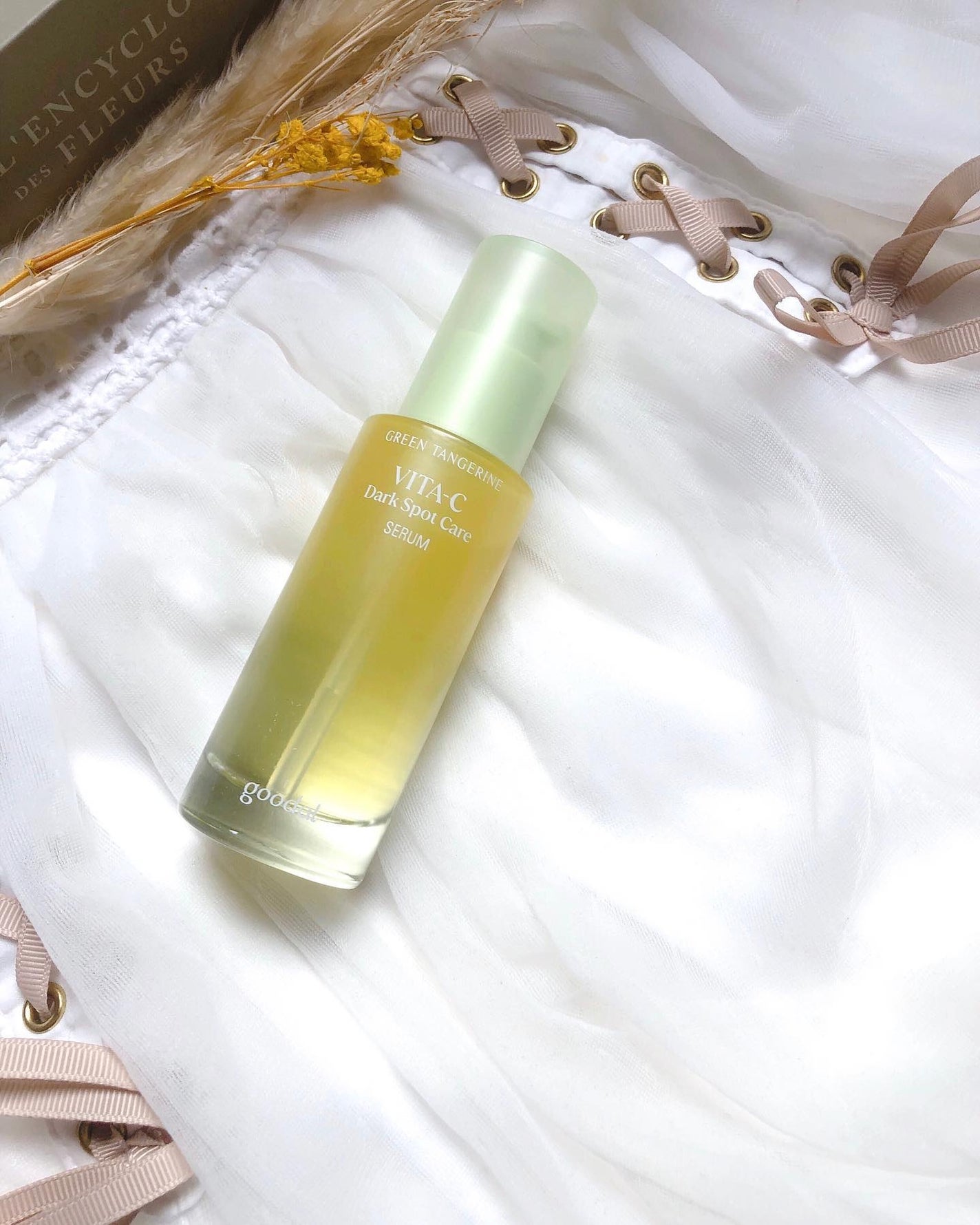 グリーンタンジェリン ビタC ダークスポットケアセラム/goodal/美容液を使ったクチコミ(2枚目)