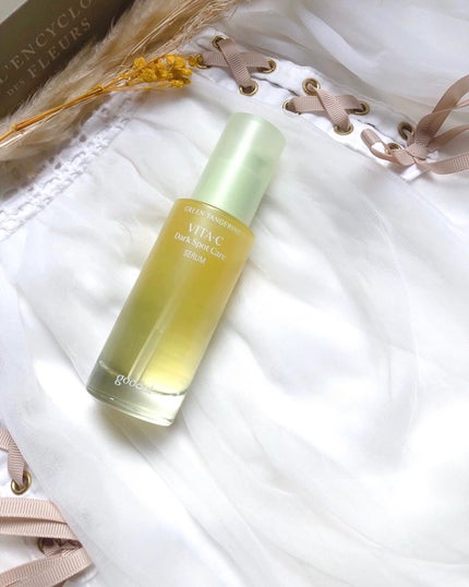 グリーンタンジェリン ビタC ダークスポットケアセラム/goodal/美容液を使ったクチコミ(2枚目)