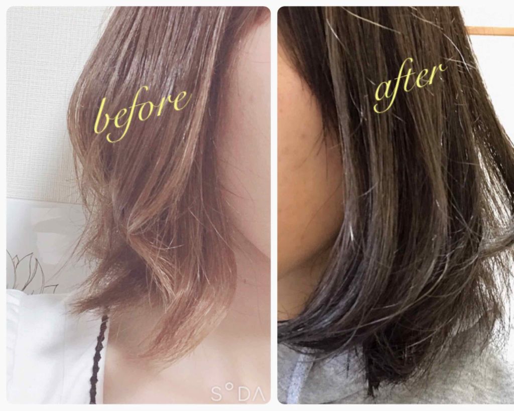 泡カラー/リーゼ/ヘアカラーを使ったクチコミ(1枚目)