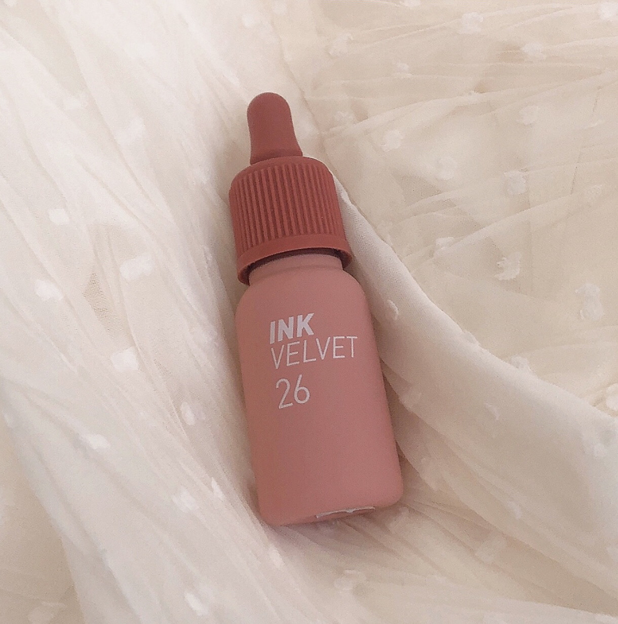 インク ベルベット 26 ウェルメイド ヌード(WELL-MADE NUDE)/PERIPERA/口紅を使ったクチコミ（2枚目）