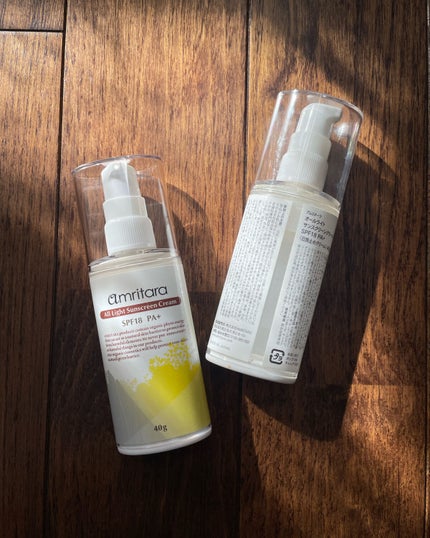 オールライト サンスクリーン クリーム SPF18 PA+/AMRITARA/化粧下地を使ったクチコミ(1枚目)