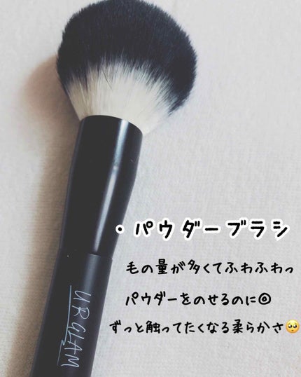 UR GLAM SHADING BRUSH/U R GLAM/メイクブラシを使ったクチコミ(2枚目)