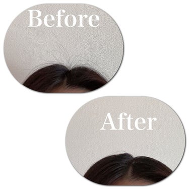 3COINS MCヘアスタイリングブラシのクチコミ「\ 3COINSで買える！アホ毛対策マスカラブラシ♡ /


Before→After 3枚目.....」（3枚目）