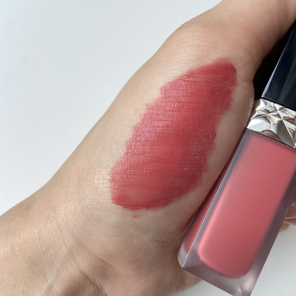 ルージュ ディオール フォーエヴァー リキッド/Dior/口紅を使ったクチコミ（2枚目）