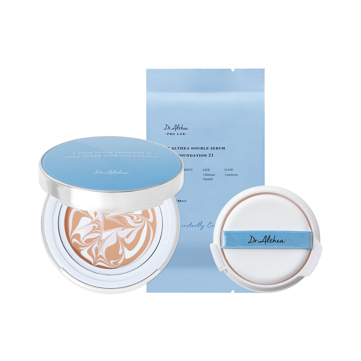 ダブル セラム バーム ファンデーション Dr.Althea