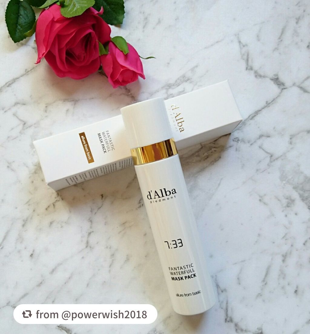 ファンタスティックウォータフルマスクパック/ダルバ/シートマスク・パックを使ったクチコミ(1枚目)