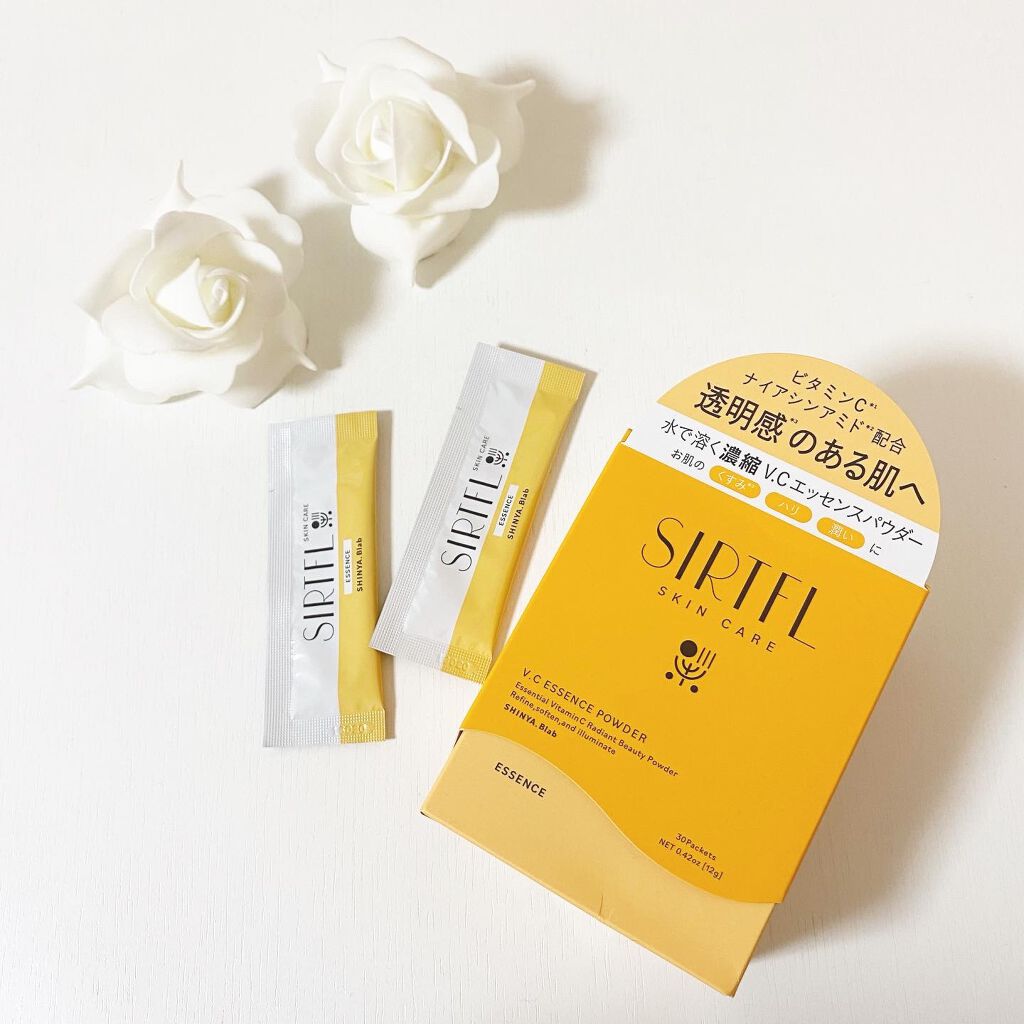 ブライトV.Cエッセンスパウダー/SIRTFL/その他スキンケアを使ったクチコミ(1枚目)