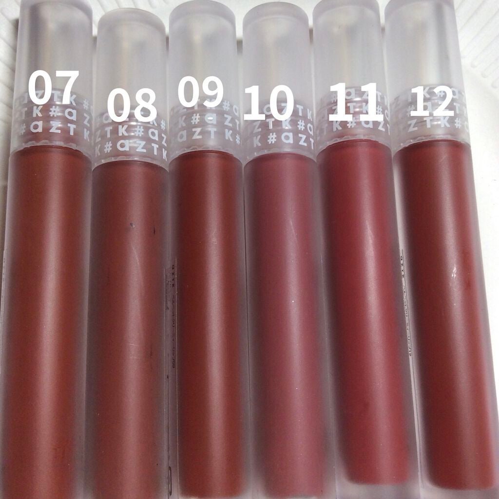 ベルベットクリーミィリップ/aZTK/口紅を使ったクチコミ(4枚目)