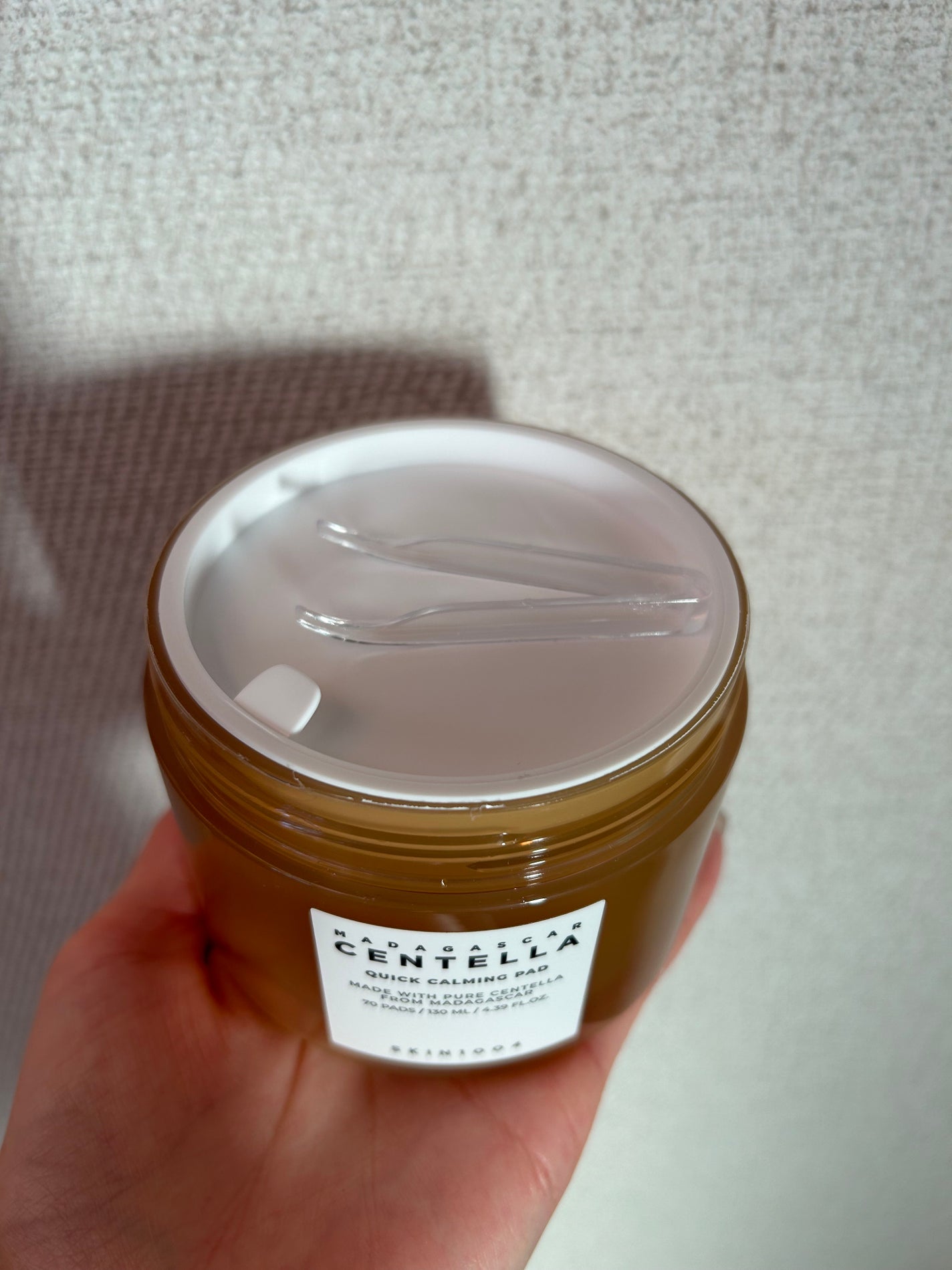 センテラ クイックカーミングパッド/SKIN1004/トナーパッドを使ったクチコミ(1枚目)