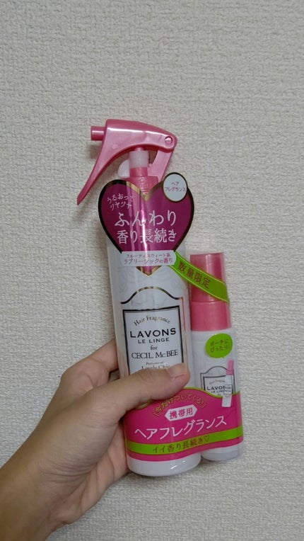 ラボン for CECIL MACBEE セシルマクビー ヘアフレグランスミスト ラブリーシック/ラボン/ヘアミストを使ったクチコミ(1枚目)