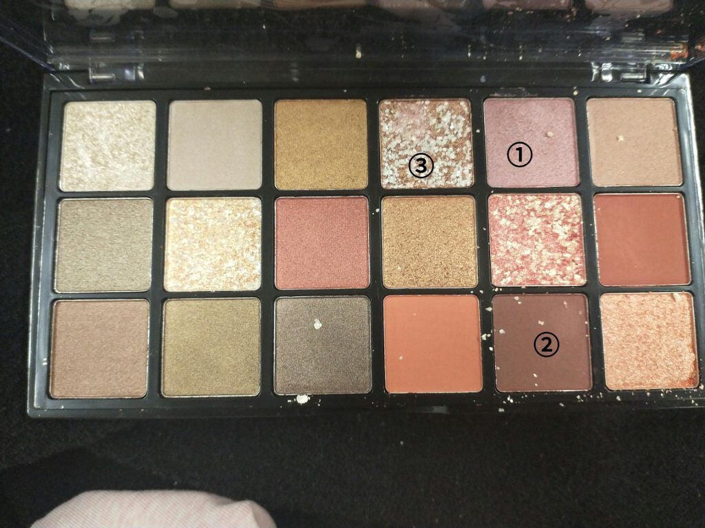 ディズニープリンセス プレミアムパレット/ピコモンテ/アイシャドウパレットを使ったクチコミ(3枚目)