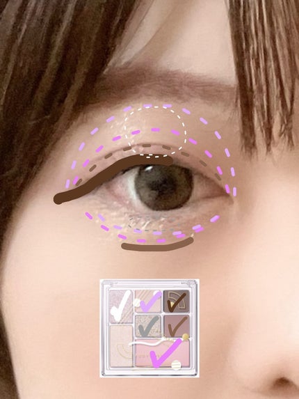 プレイカラーマルチパレット/JUDYDOLL/マルチパレットを使ったクチコミ(4枚目)