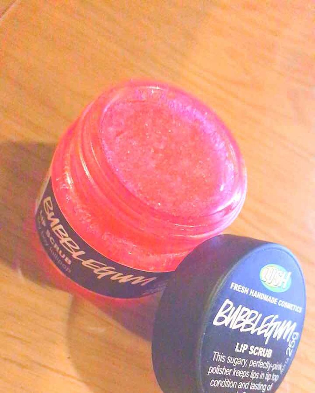 バブルガムフレーバー リップスクラブ/ラッシュ/リップスクラブを使ったクチコミ（1枚目）