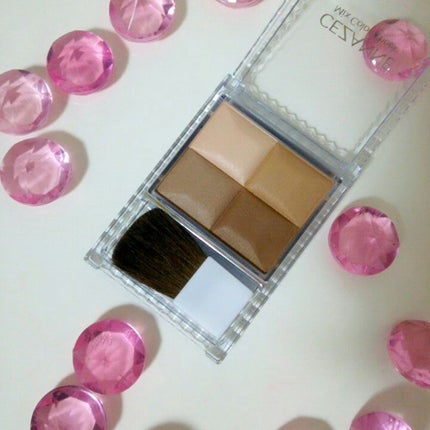 ミックスカラーチーク/CEZANNE/パウダーチークを使ったクチコミ(2枚目)