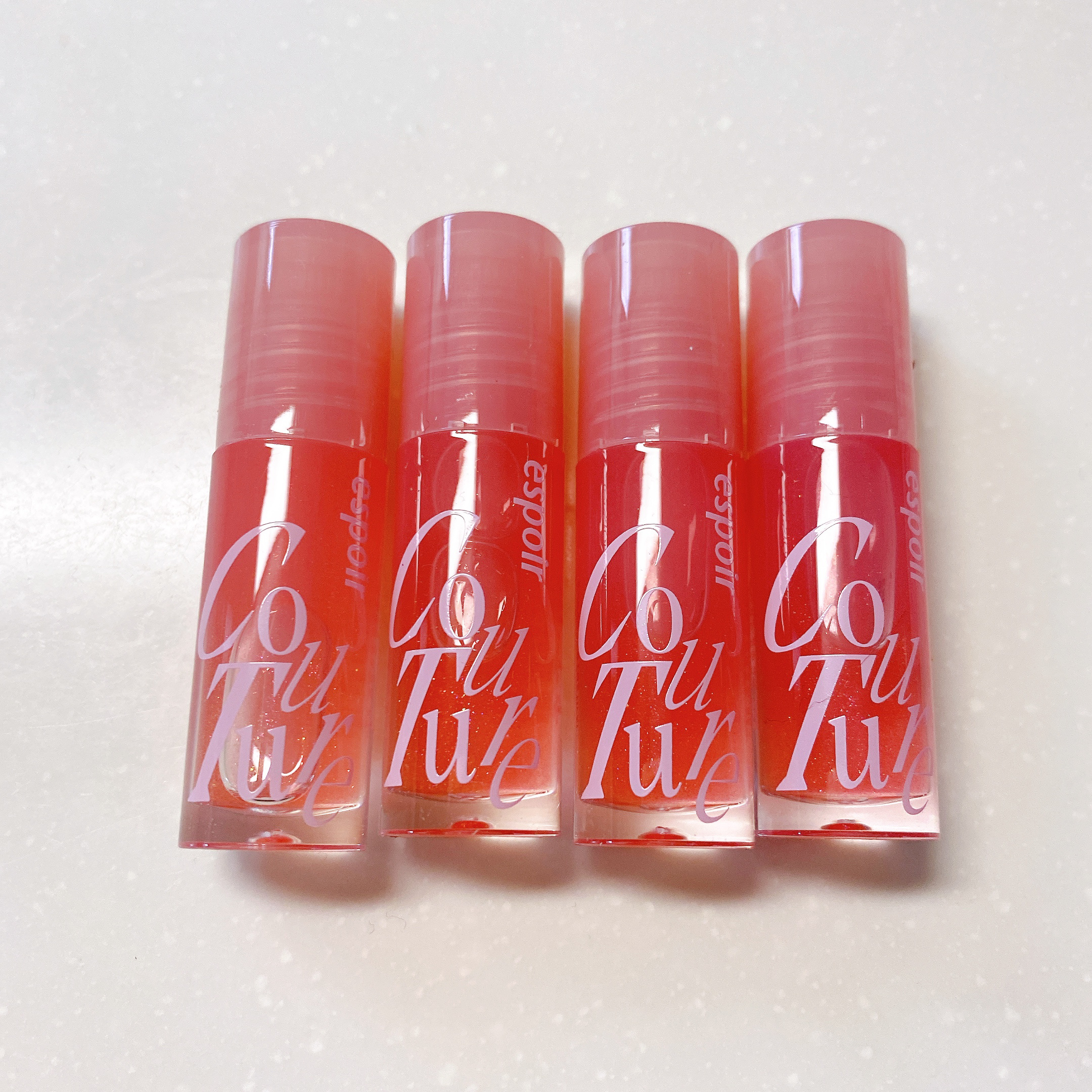 エスポア クチュールリップグロス ロージービーム(Rosy BB Edition)/espoir/リップグロスを使ったクチコミ（1枚目）