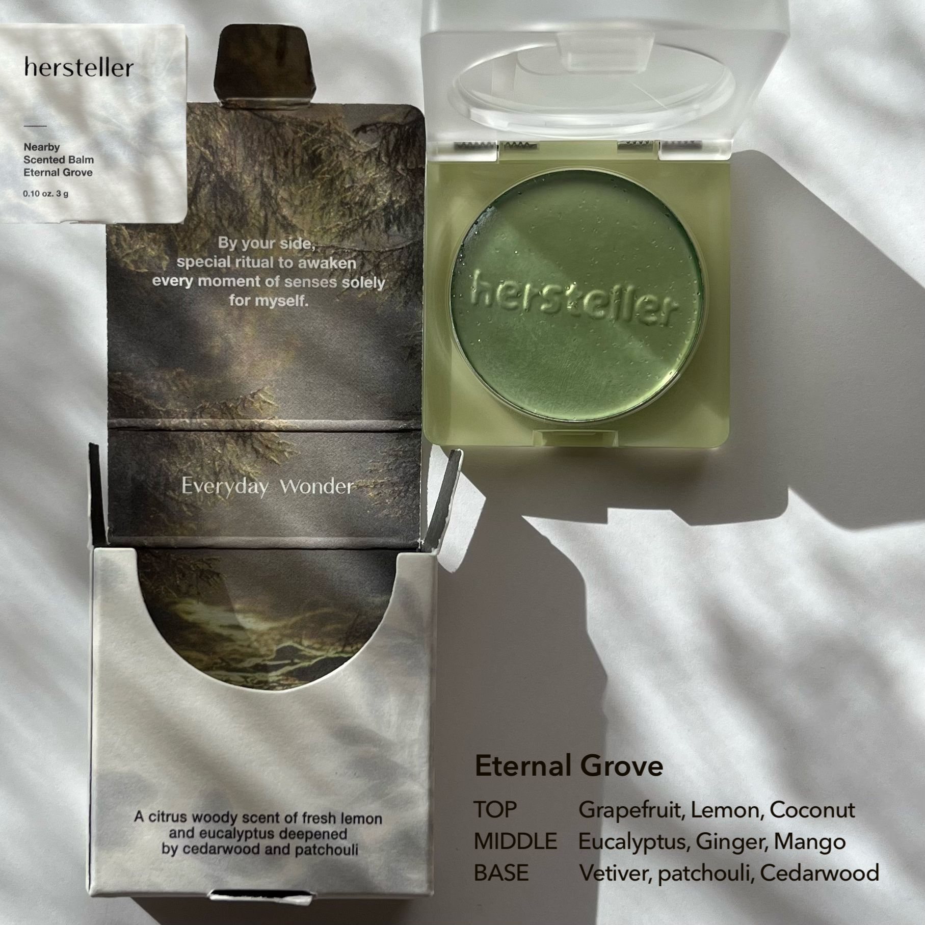 Nearby Scented Balm Eternal Grove/Hersteller/香水(その他)を使ったクチコミ（3枚目）