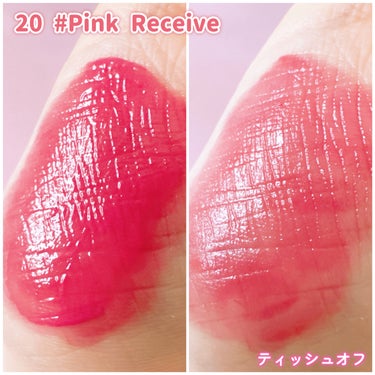 Glassy Layer Fixing Tint 20 Pink Receive/lilybyred/口紅の画像