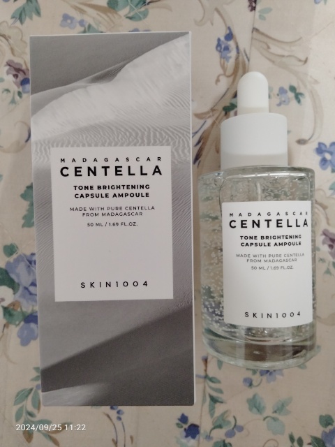 トーンブライトニング カプセルアンプル/SKIN1004/美容液を使ったクチコミ（1枚目）
