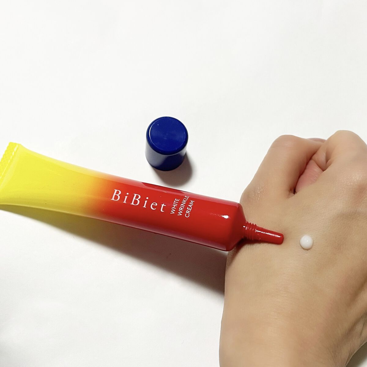 薬用ホワイトリンクルクリーム/ビビエット/フェイスクリームを使ったクチコミ（2枚目）