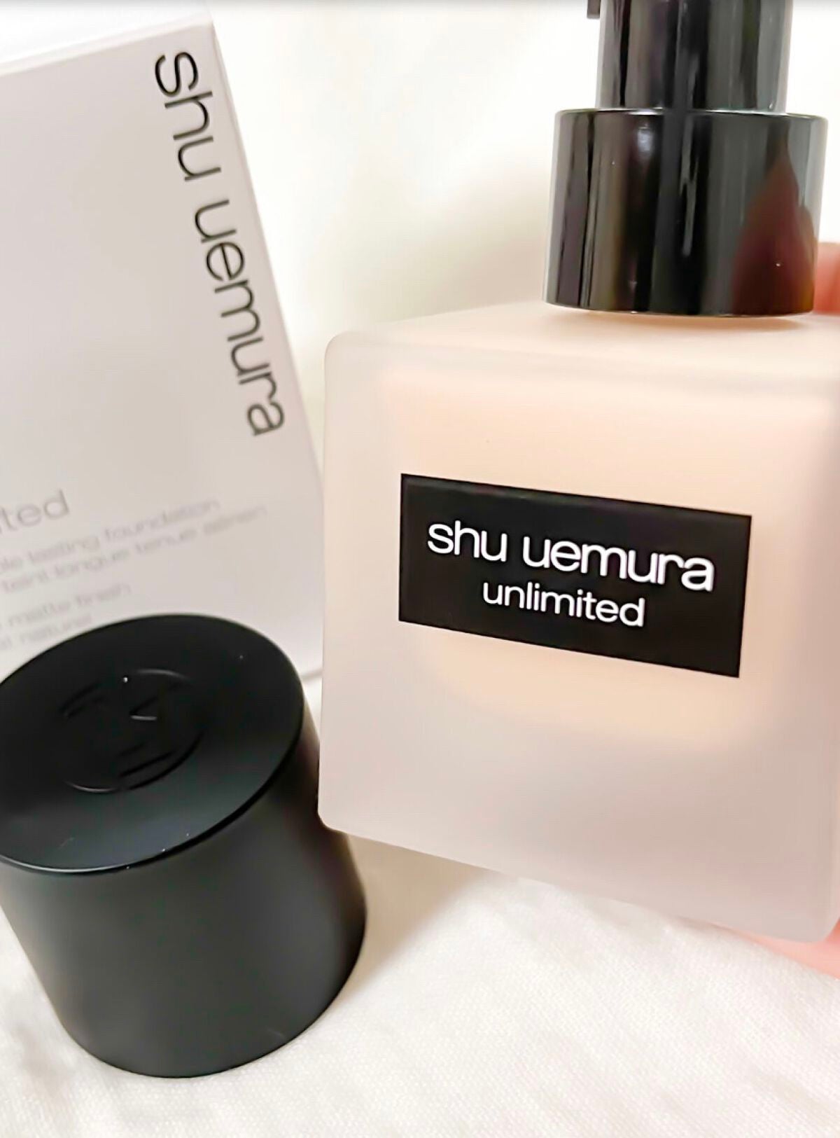 (旧)アンリミテッド ラスティング フルイド/shu uemura/リキッドファンデーションを使ったクチコミ(6枚目)