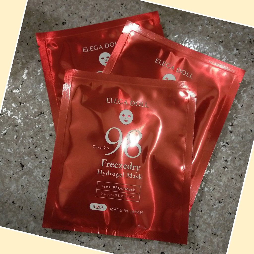 フレッシュ98ゲルマスク/ELEGADOLL/シートマスク・パックを使ったクチコミ（1枚目）