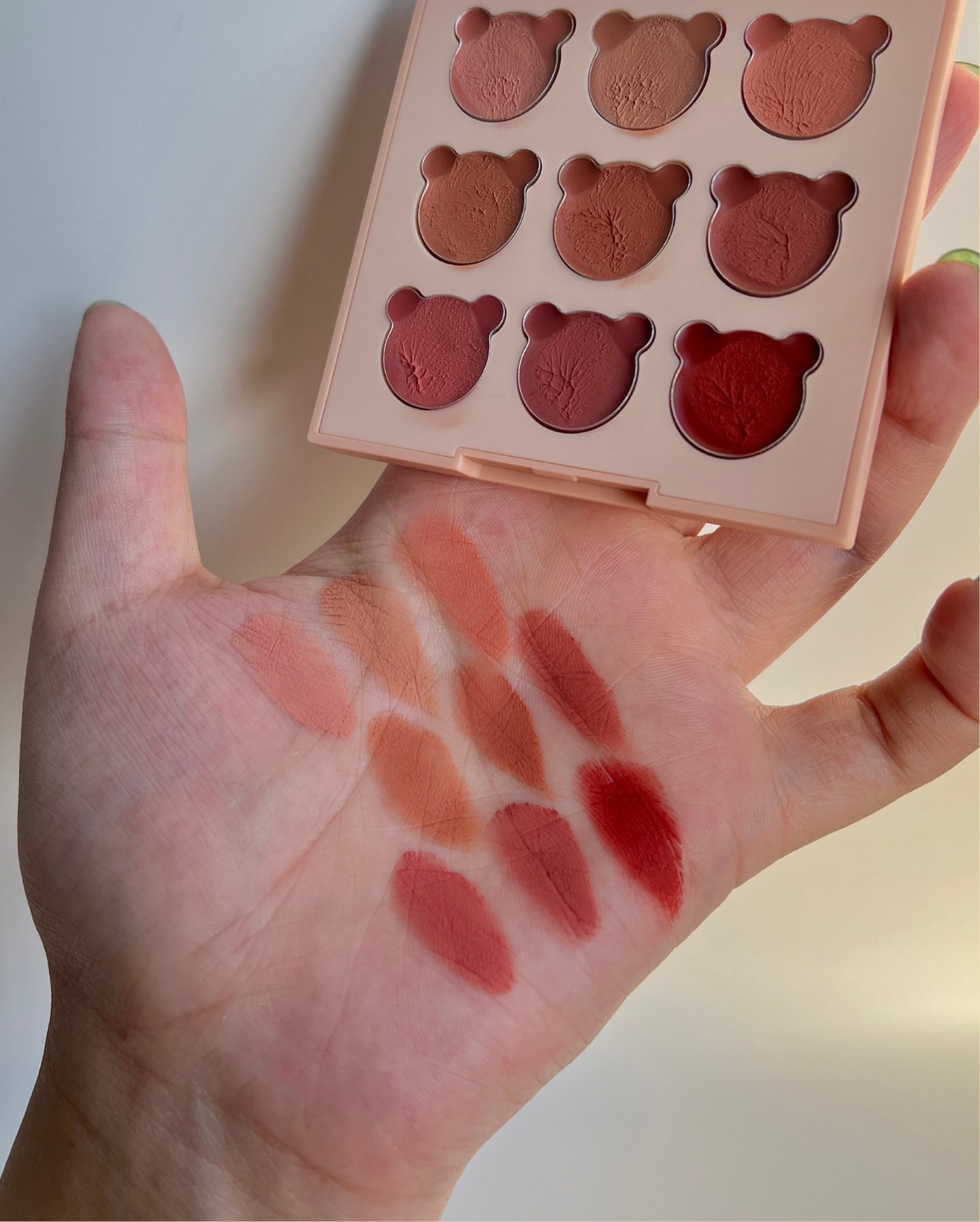 ムードペインティングリップアンドチークパレット/dasique/マルチパレットを使ったクチコミ（3枚目）