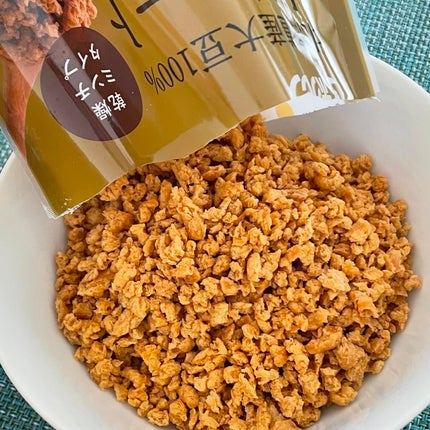 あやこ♡フォロバ100(投稿のある方) on LIPS 「〔大豆ミート〕私も主人もぽっちゃりしてきちゃった🤣毎日ヘルシー..」(4枚目)