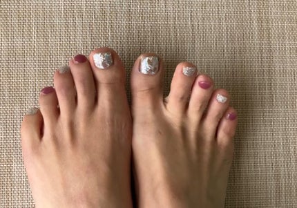 セミキュアジェルネイルシール ハンド用/LYSD’OR/ネイルシールを使ったクチコミ(5枚目)